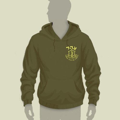 IDF Small Logo Original Hoodie Israel Military Products