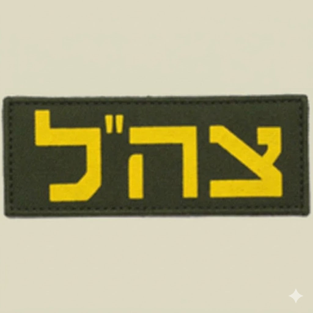 Zahal IDF Small Army Patch