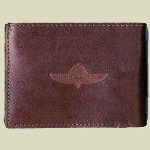 Israel Military Products IDF Jump Wings Army Leather Wallet