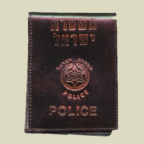 Israel Military Products Israel Police Leather Army Leather Wallet